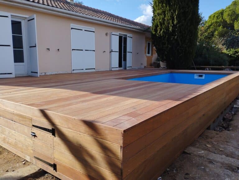 Terrasse exotique en Jabota