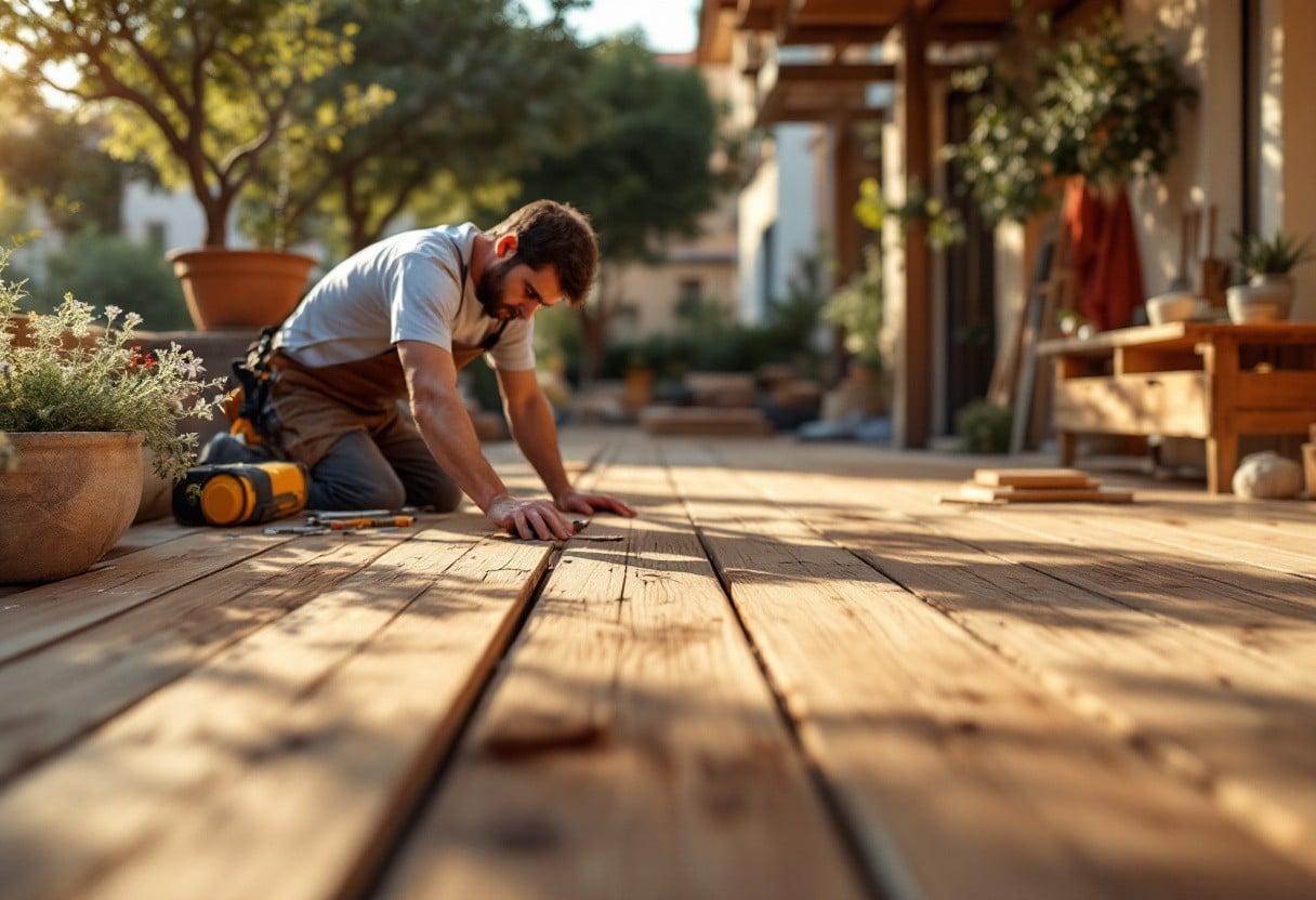 Installation de terrasses en bois à montpellier